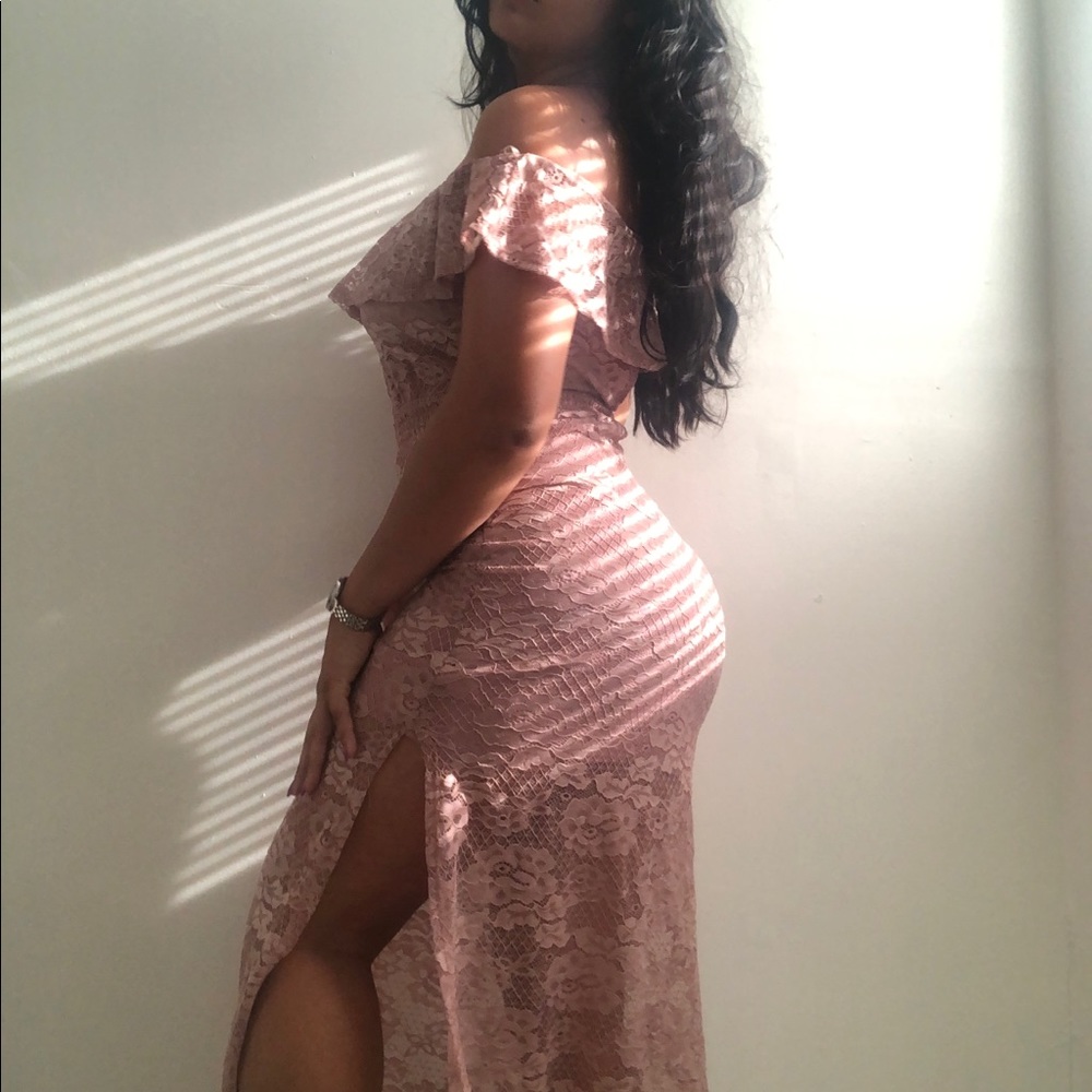 Pink dress